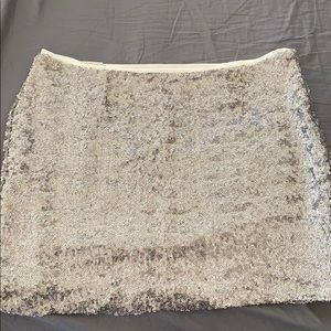 NWT Sequin miniskirt